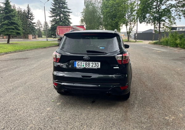 Ford Kuga cena 79900 przebieg: 97000, rok produkcji 2018 z Nysa małe 781